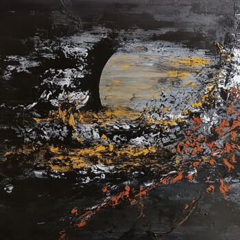 Peinture intitulée "Nova 2 : L326" par Laou, Œuvre d'art originale, Acrylique