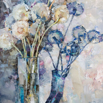Painting titled "Accord" by Gennadi Alekhnovich, Original Artwork, Oil