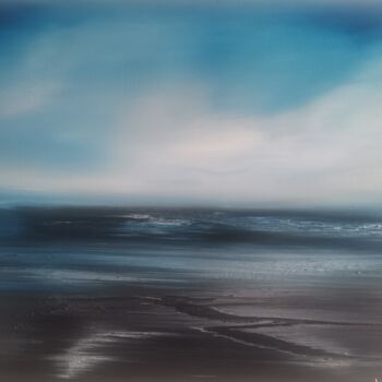 Painting titled "Elevation spirit #3" by Pascal Jung, Original Artwork, Oil