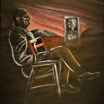 Peinture intitulée "Oswald Spengler – T…" par Noël Van Hoof, Œuvre d'art originale, Huile