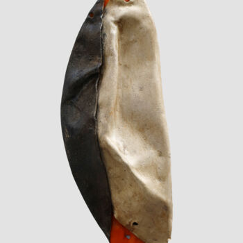 Sculpture titled "ruga i" by Rupert Cefai, Original Artwork, Metals