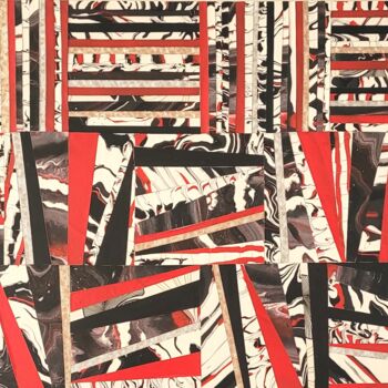 Painting titled "All Shook Up" by Julee Latimer, Original Artwork, Acrylic