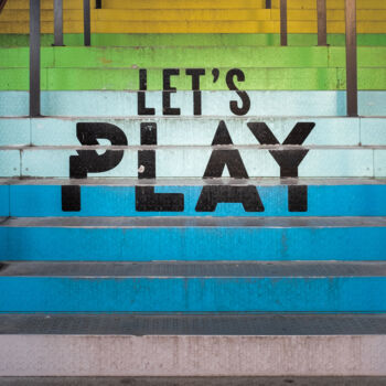 Photographie intitulée "Let's Play" par Pierre Leccia, Œuvre d'art originale, Photographie numérique
