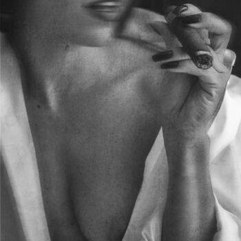 The lady and the cigar