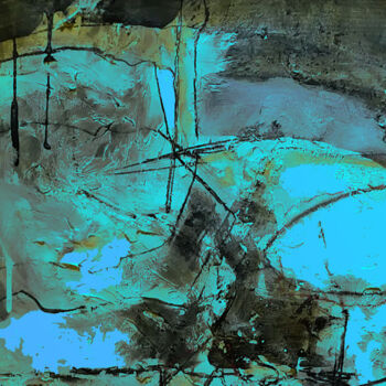 Digital Arts με τίτλο "D4 - 27 février 2022" από Anne-Michelle Vrillet (Mina), Αυθεντικά έργα τέχνης, Ψηφιακή εκτύπωση