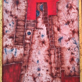 Painting titled "So tired Angel" by Pavel Plzák (Pavel Václav), Original Artwork, Oil