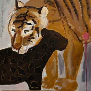 Peinture intitulée "Net nichego nevozmo…" par Altyngul Borantay (Goldy), Œuvre d'art originale, Acrylique