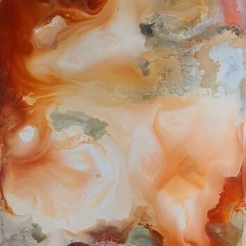 Painting titled "Music Without Words" by Tories Dor, Original Artwork, Acrylic