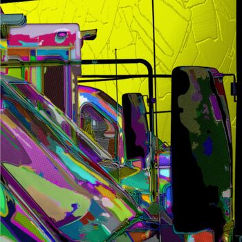 Arts numériques intitulée "‘The Short Buses’ C…" par Blamemrken, Œuvre d'art originale, Peinture numérique