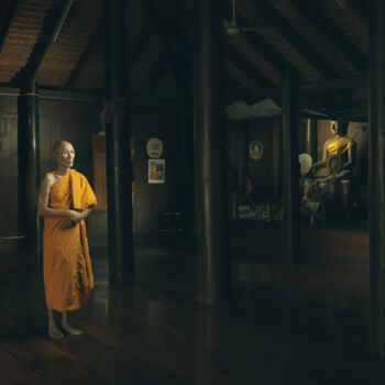 摄影 标题为“The monk” 由Dmitry Ersler, 原创艺术品, 数码摄影