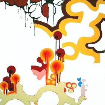 Painting titled "smugle 1" by Hugh Mccarthy, Original Artwork