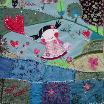Peinture intitulée "LOU, COLLECTIONNEUS…" par Catherine Suchocka, Œuvre d'art originale, Autre
