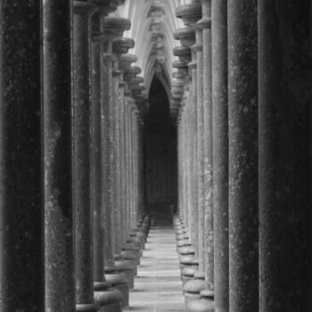 Photography titled "Colonnettes du cloî…" by Pierre Leccia, Original Artwork, Digital Photography