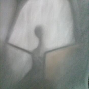 Drawing titled "ENCUENTROS CON EL V…" by Eduardo Bustos Segovia, Original Artwork, Pastel Mounted on Cardboard