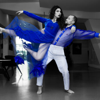 Photography titled "HALL" by Alexandra Robin, Original Artwork, Digital Photography Mounted on Aluminium