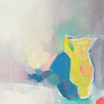 Pintura titulada "Lost apple" por Katrin Rymsha, Obra de arte original, Oleo