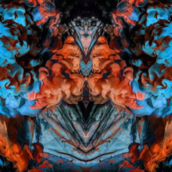 「Blue Orange: Photog…」というタイトルの写真撮影 Queennobleによって, オリジナルのアートワーク, 操作する