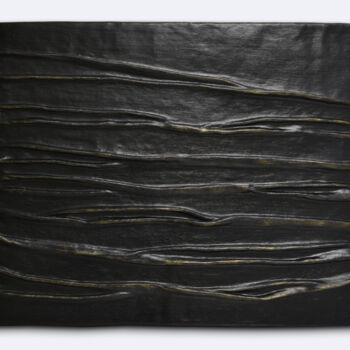 Painting titled "The cloth" by Julie Max, Original Artwork, Plaster Mounted on Wood Stretcher frame