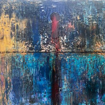 Painting titled "CHAOS" by Philippe Ceulemans, Original Artwork, Oil