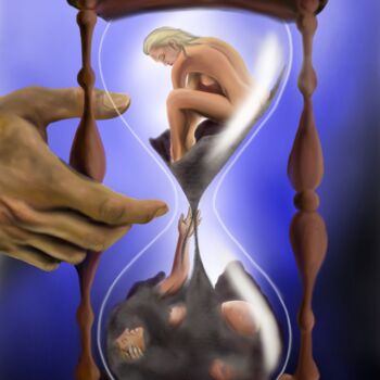 Digital Arts με τίτλο "Last Breath" από Justin Roppolo, Αυθεντικά έργα τέχνης, Ψηφιακή ζωγραφική