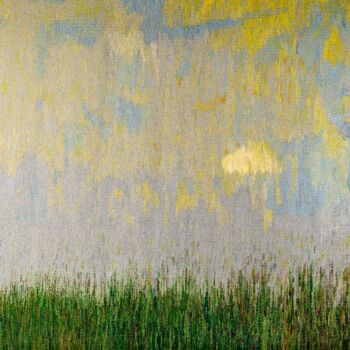 纺织艺术 标题为“April - tapestry” 由Ulrika Leander, 原创艺术品, 挂毯