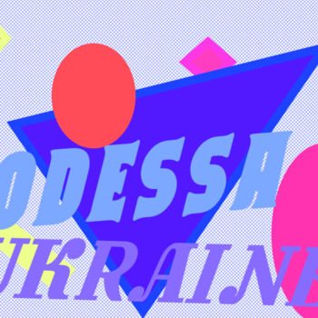 数字艺术 标题为“Odessa Ukraine” 由Raphael Canossa, 原创艺术品, 数字油画