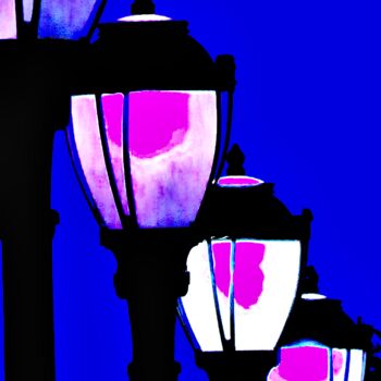 제목이 "Lamps 1e"인 사진 Ken Lerner로, 원작, 디지털
