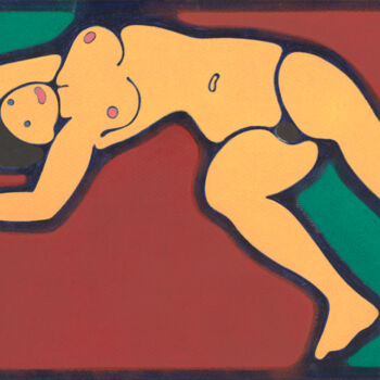 Printmaking titled "Paula" by Friedrich Alexander Großkopf, Original Artwork, Digital Print