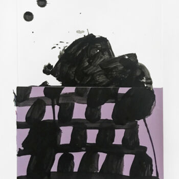 Peinture intitulée "PERSISTENT RELATIVE…" par Luc Pierre, Œuvre d'art originale, Acrylique