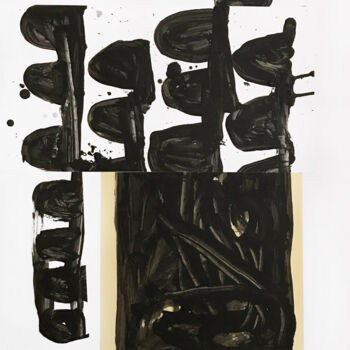 Peinture intitulée "YELLOW FRAGRANT FLO…" par Luc Pierre, Œuvre d'art originale, Acrylique