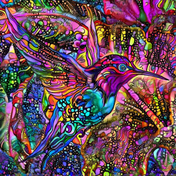 Digitale Kunst getiteld "Pico Calypso" door L.Roche, Origineel Kunstwerk, 2D Digital Work