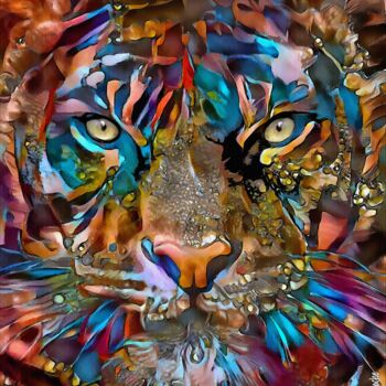 Digital Arts titled "ZETA" by L.Roche, Original Artwork, Acrylic