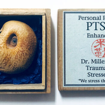 雕塑 标题为“A PTSD Enhancer Fet…” 由Wilf Tilley, 原创艺术品, 粘土