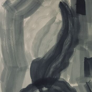 Painting titled "21" by Zhao Le Men, Original Artwork, Graphite