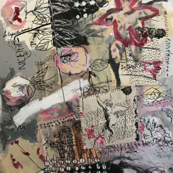 제목이 "Je ne t'ai jamais p…"인 미술작품 Johanne Proulx로, 원작, 아크릴
