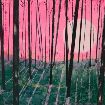 Pintura intitulada "big surprise" por Philip Michael Martin, Obras de arte originais, Acrílico