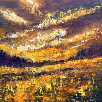 Peinture intitulée "Coup de tonnerre !" par Anne Vignau, Œuvre d'art originale, Acrylique
