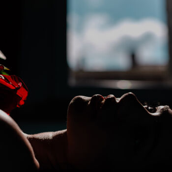 Fotografia intitolato "Bed of Roses no.13…" da Burak Bulut Yıldırım, Opera d'arte originale, Fotografia digitale