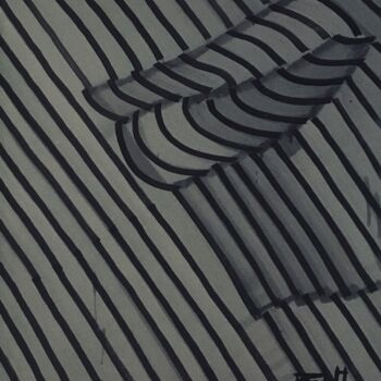 Peinture intitulée "6-30" par Zhao Le Men, Œuvre d'art originale, Graphite