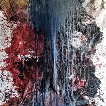 Peinture intitulée "sans 1" par Chamartin, Œuvre d'art originale, Acrylique