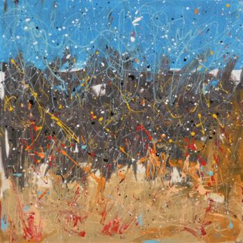 Peinture intitulée "Abstract 761" par Arnaud Broutin, Œuvre d'art originale, Acrylique Monté sur Châssis en bois
