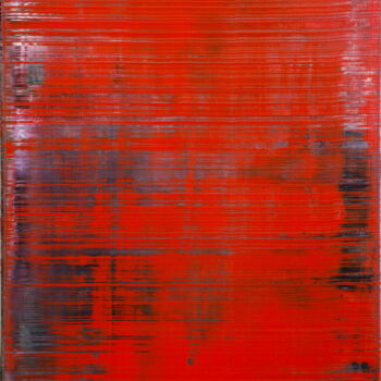Malerei mit dem Titel "No. 1757_Untitled" von Guido Lötscher, Original-Kunstwerk, Öl Auf Keilrahmen aus Holz montiert