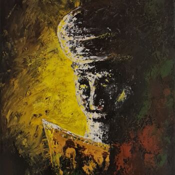 Peinture intitulée "Lecture : L330" par Laou, Œuvre d'art originale, Acrylique