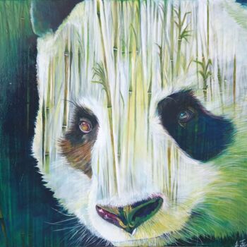 Peinture intitulée "Douceur Paisible" par Jessica Fanigliulo, Œuvre d'art originale, Huile