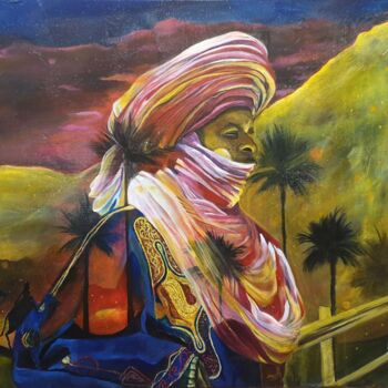 Peinture intitulée "Un murmure dans l'Â…" par Jessica Fanigliulo, Œuvre d'art originale, Huile