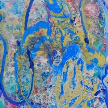 제목이 "Colours of life"인 미술작품 Elena Bandurka로, 원작, 아크릴
