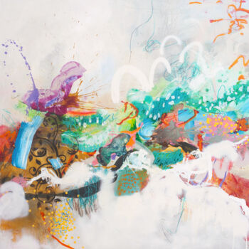 Pintura intitulada "Thilykos" por Carolina Alotus, Obras de arte originais, Acrílico