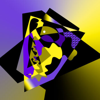 Digital Arts titled "Complementary Mix" by Rosemary Collard, Original Artwork, 2D Digital Work