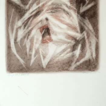 Dibujo titulada "TLS XIII-I-MMXIX (i…" por Rafferoico, Obra de arte original, Carbón