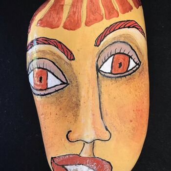 Painting titled "ANTOINE" by Artamelis, Original Artwork, Acrylic